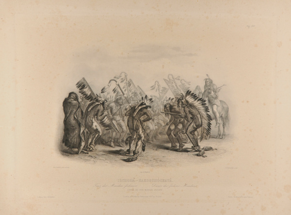 ISCHOHA-KAKOSCHOCHATA DANCE OF THE MANDAN INDIANS
