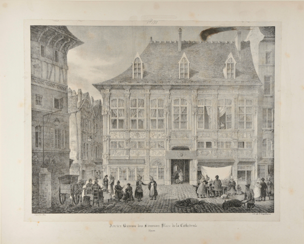 ANCIEN BUREAU DES FINANCES, PLACE DE LA CATHEDRALE, ROUEN