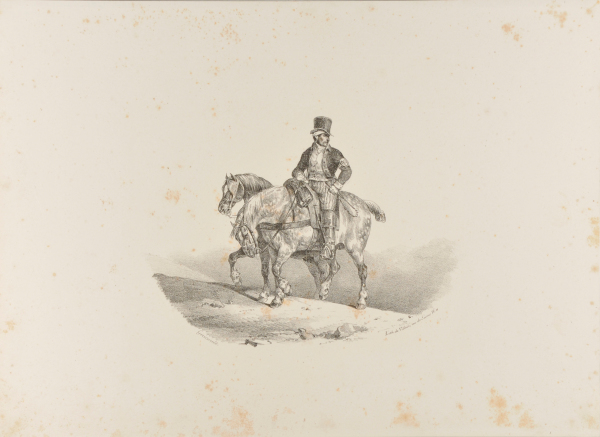 THE TWO HARNESSED HORSES