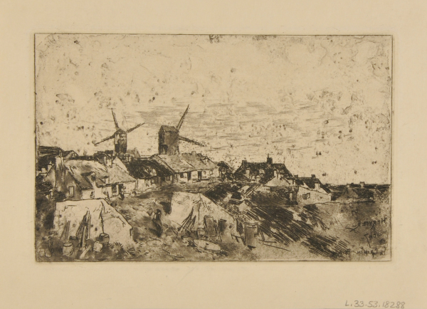 WINDMILLS IN MONTMARTRE