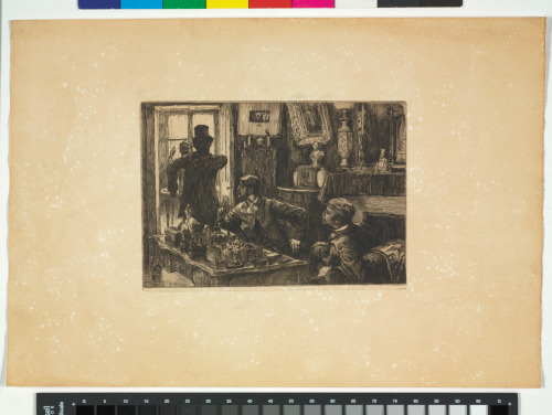 RENÉE MAUPERIN: DENOISEL AND HENRI MAUPERIN'S ROOMS IN THE RUE TAITBOUT AS BOISJORAND DE VILLACOURT ENTERS TO CHALLENGE HIM TO A DUEL