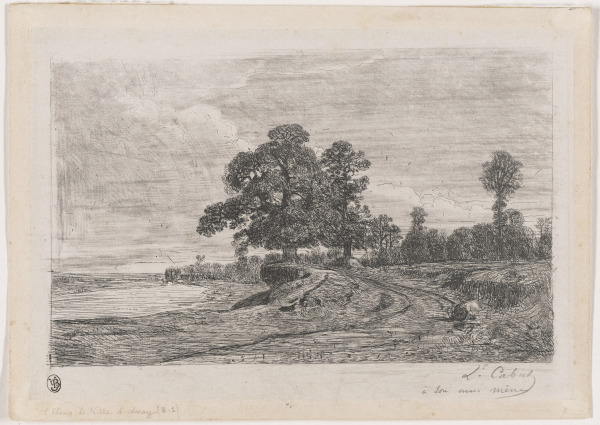 THE POND AT VILLE D'AVRAY