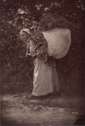 PEASANT WOMAN CARRYING TWIGS
