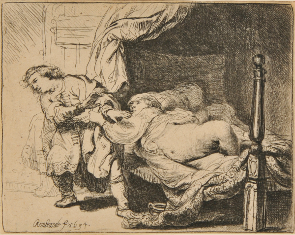 JOSEPH AND POTIPHAR'S WIFE