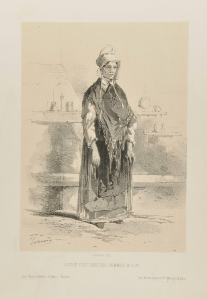 ANCIENT COSTUME OF THE WOMEN OF LUZ