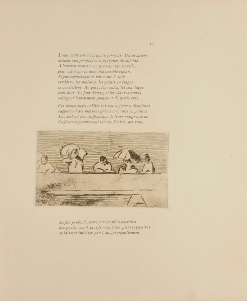 THE PARAPET OF THE BRIDGE