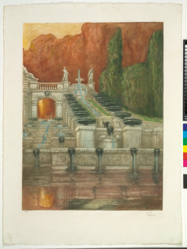 THE GREAT WATERFALL AT SAINT-CLOUD