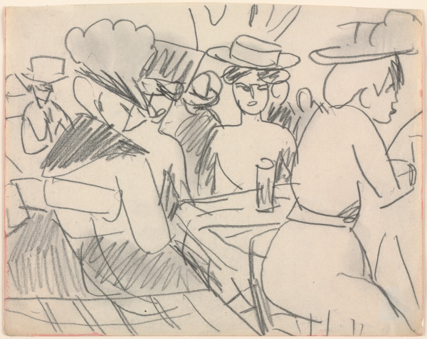 Women at an Outdoor Café