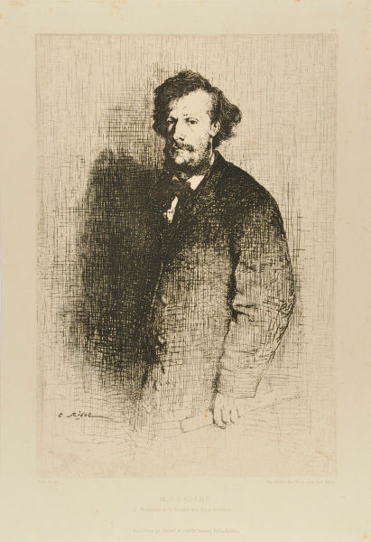 ALFRED CADART, FOUNDER OF THE SOCIÉTÉ DES AQUA-FORTISTES