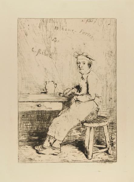 TITLE PLATE FROM THE SERIES "SCÈNES CULINAIRES"