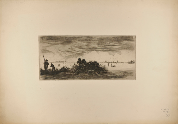 TRANSPORTING WOOD ACROSS THE ICE