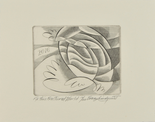 FIX THIS FRACTURED WORLD (NEW YEAR'S CARD)