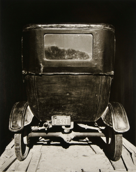 MODEL T IN SHED, THE HOME PLACE, NEAR NORFOLK, NEBRASKA