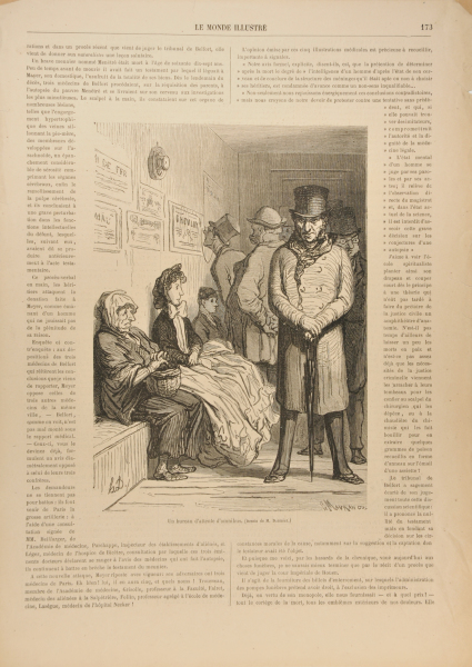 UN BUREAU D'ATTENTE D'OMNIBUS.