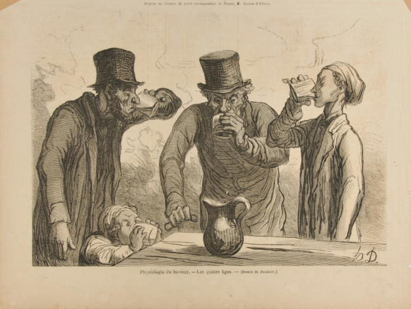 PHYSIOLOGIE DU BUVEUR. -- LES QUATRE ÂGES