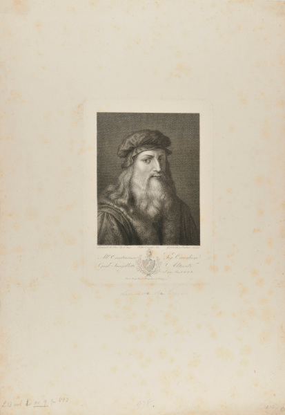 PORTRAIT OF LEONARDO DA VINCI