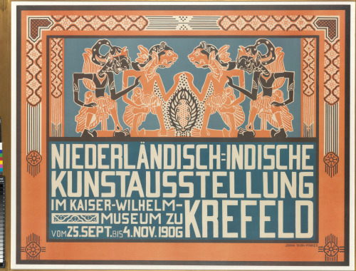 NIEDERLÄNDISCH-INDISCHE KUNSTAUSSTELLUNG, KREFELD