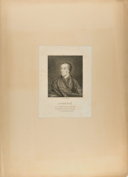 PORTRAIT OF ALEXANDER POPE, ESQUIRE