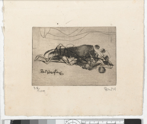 AUGY'S FOOT (GREETING CARD FOR 1940-1941)