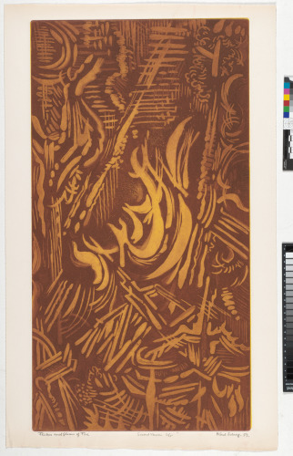 FLICKER AND GLEAM OF FIRE