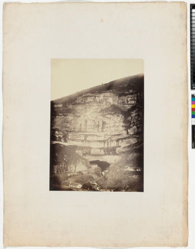 ROUTE IMPÉRIALE NO. 119, DE CARCASSONE À SAINT-GIRONS. TRAVAUX DE RECTIFICATION DES COTES DE BAUDET, PAR LA GROTTE NATURELLE DE L’ARIZE OU DU MAS-D’AZIL