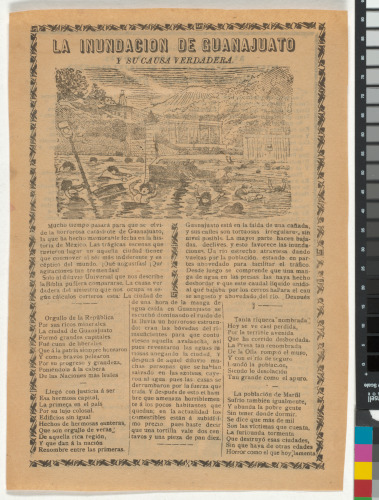 THE FLOOD OF GUANAJUATO AND ITS TRUE CAUSE