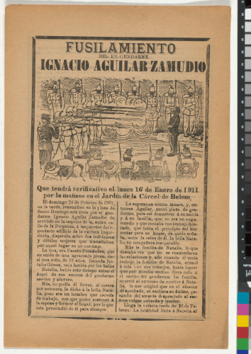 THE EXECUTION OF IGNACIO AGUILAR ZAMUDIO