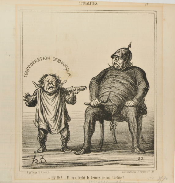 HI! HI! HE LICKED THE BUTTER OFF MY BREAD!