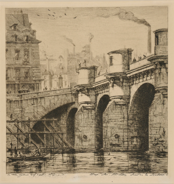 THE NEW BRIDGE, PARIS