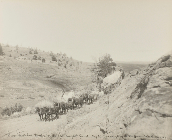 '#383 JERKLINE TWELVE' ON THE OLD FREIGHT ROAD