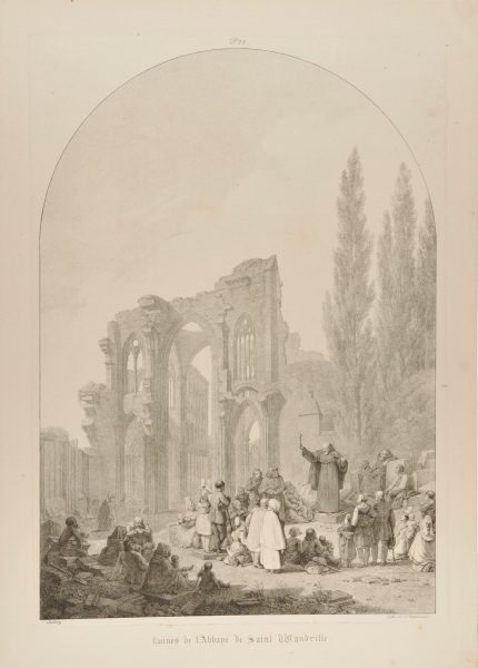 RUINS OF THE ABBEY OF SAINT WANDRILLE