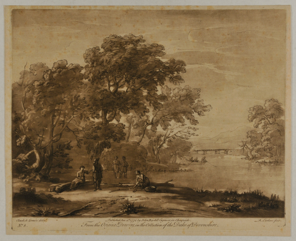 LANDSCAPE WITH VIEW OF A RIVER