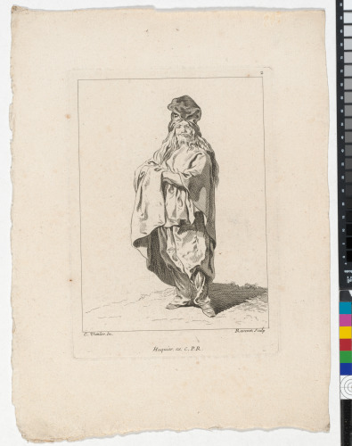COLLECTION OF DIFFERENT OVER-ACTING TYPES DRAWN IN ROME BY CARLE VAN LOO, PAINTER TO THE KING