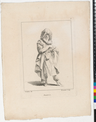 COLLECTION OF DIFFERENT OVER-ACTING TYPES DRAWN IN ROME BY CARLE VAN LOO, PAINTER TO THE KING