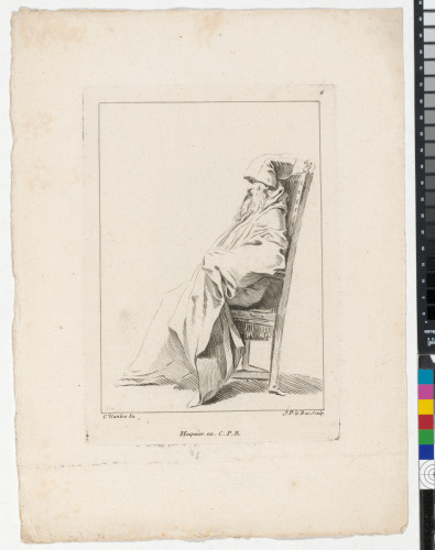 COLLECTION OF DIFFERENT OVER-ACTING TYPES DRAWN IN ROME BY CARLE VAN LOO, PAINTER TO THE KING