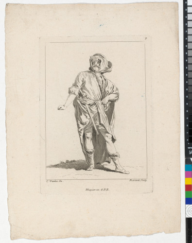 COLLECTION OF DIFFERENT OVER-ACTING TYPES DRAWN IN ROME BY CARLE VAN LOO, PAINTER TO THE KING