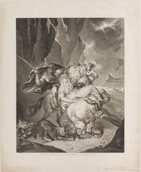 The Wolves Descending from the Alps