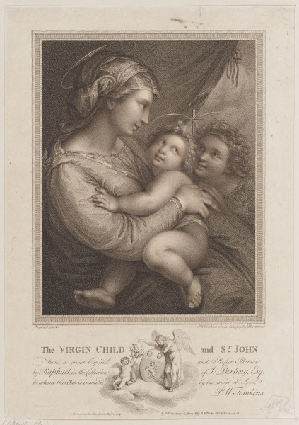 THE VIRGIN AND CHILD, WITH THE INFANT SAINT JOHN