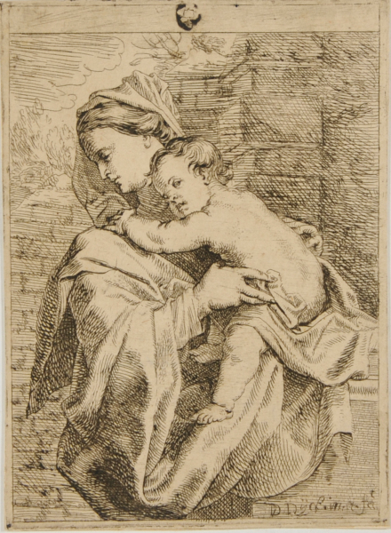 THE VIRGIN MARY AND INFANT CHRIST