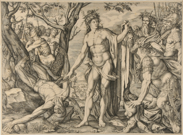APOLLO FLAYING MARSYAS