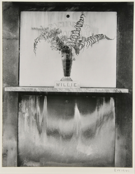 "WILLIE," ST. ROCH CEMETERY, NEW ORLEANS, LOUISIANA