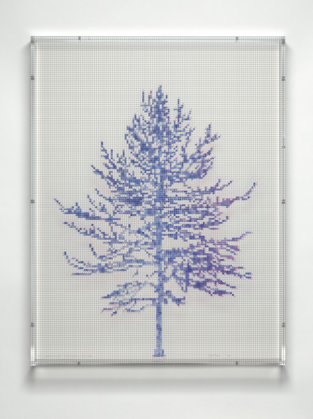 NUMBERS AND TREES, TIERGARTEN SERIES 3: TREE #1, APRIL