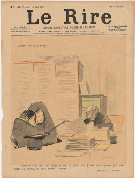 Monsieur votre père avait négligé de vous en parler, mais je dois vous apprendre qu’il existe—