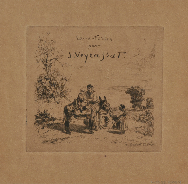 Titre: Eaux-fortes par Veyrassat