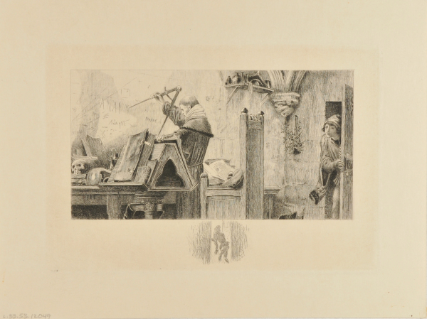 The Priest in his Study