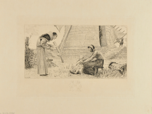 The Priest Looking after the Child