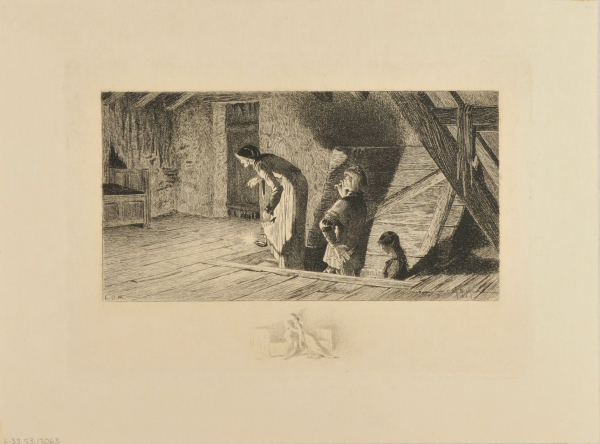 The Old Woman Letting the Room to the Student