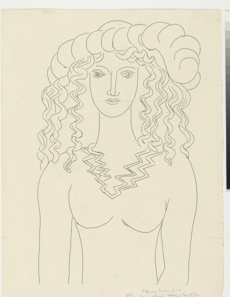 STUDY FOR "APPARITION" (REFUSED ETCHING)