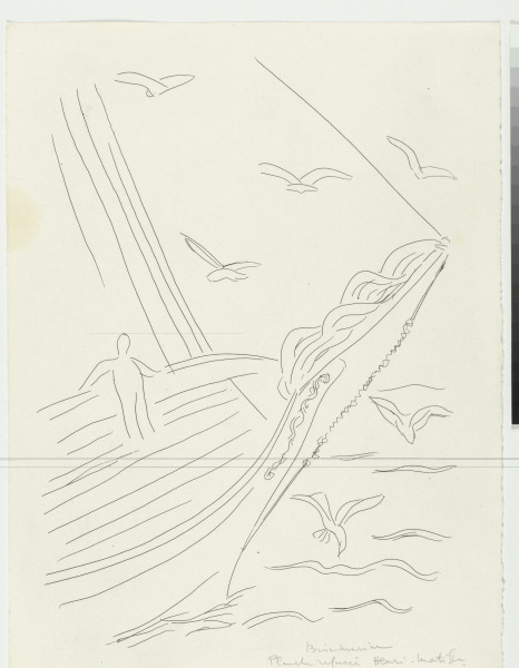STUDY FOR "SEA BREEZE" (REFUSED ETCHING)