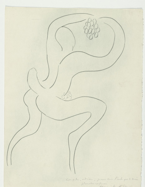 STUDY FOR "FAUN" (REFUSED ETCHING)